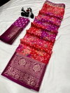 Wow Hit Antic Designer Printed Binny Silk Non Catalog Saree Wholesale Online
